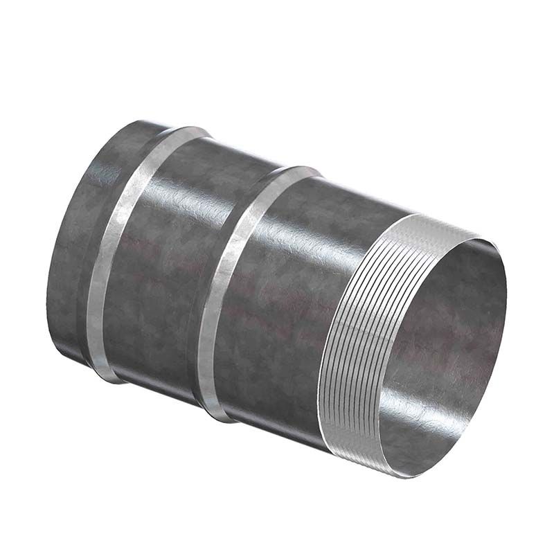 Galvanized hose tail with male thread
