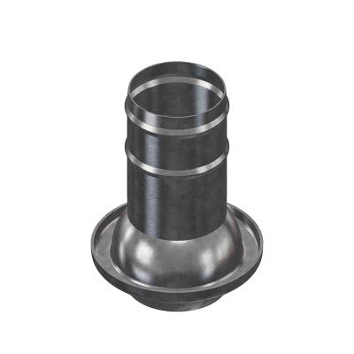 Galvanized male coupling with hose tail 150x150