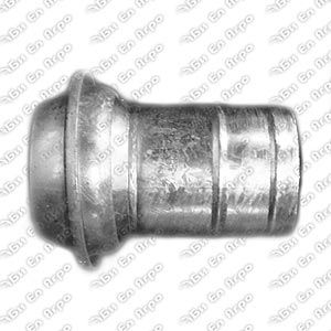 Galvanized male coupling with hose tail 60x60