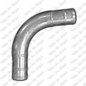 Galvanized bend 90° with hose tails 100