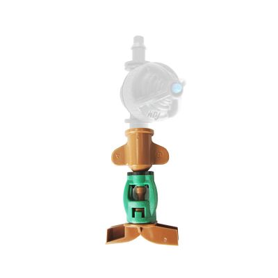 Micro-sprinkler GreenSpin, brown nozzle 43 l/h (head only)