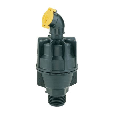Sprinkler SUPER 10, without regulator, yellow nozzle, 450l/h (1/2