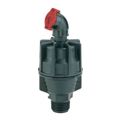 Sprinkler SUPER 10, without regulator, red nozzle, 670l/h (1/2" male)