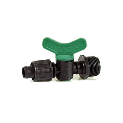 Mini valve male thread/ drip tape 1/2"x16