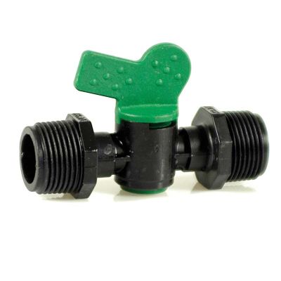 Mini valve male thread/ male thread 3/4"x3/4"