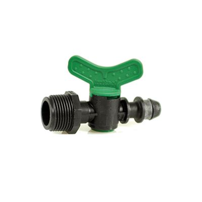 Mini valve offtake with rubber/ male thread 1/2"