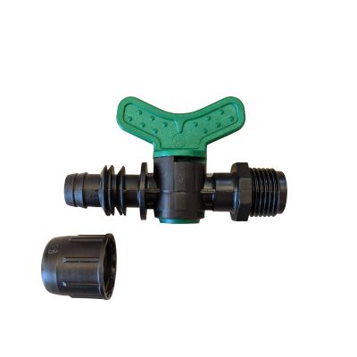 Mini valve male thread/ quick joint 16x1/2"