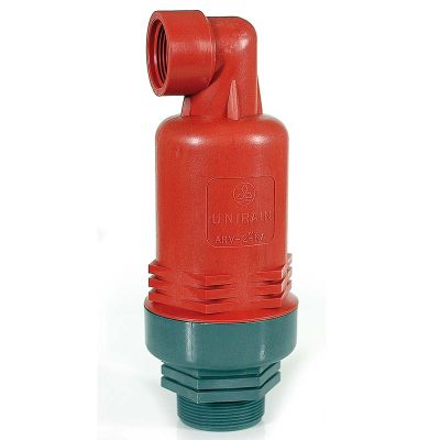 Double effect air release valve 1"